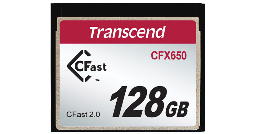 Transcend 128GB CFX650 CFast 2.0