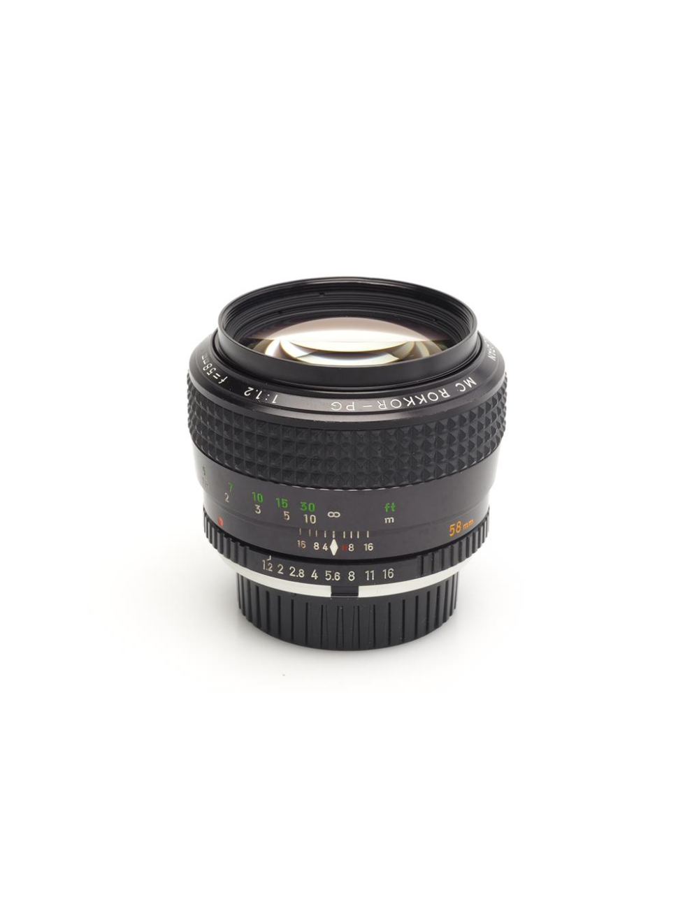 Minolta MC Rokkor-PG 1.2/58mm (EF-Mount)